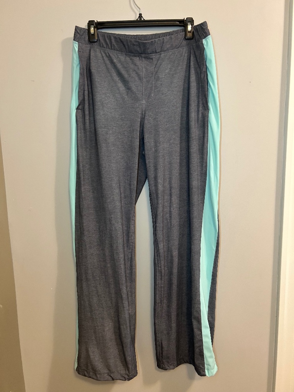 Lululemon Athletica City Summer Pant Heather Grey / Mint size 8
